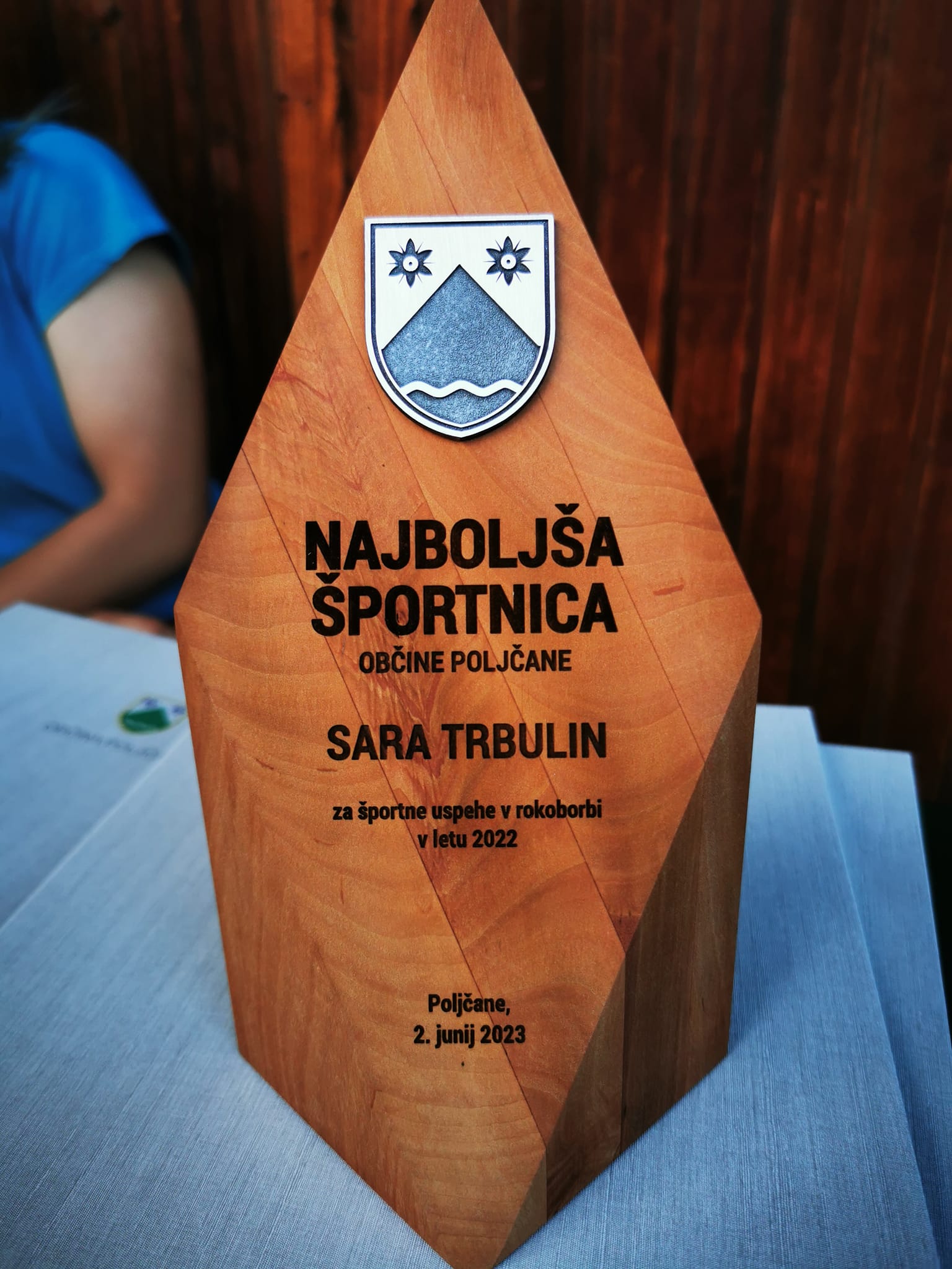 športnica leta Sara Trbulin